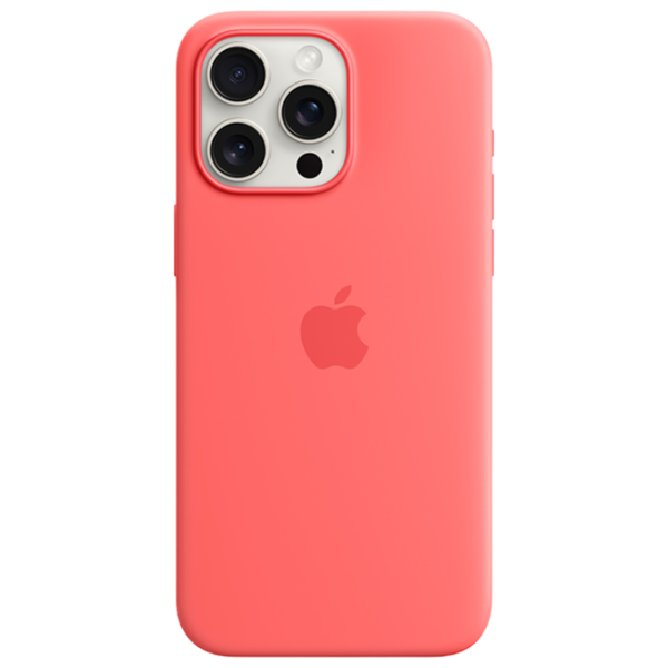 Чехол для смартфона Apple iPhone 15 Pro Max Apple/ MagSafe Back/ TPU/ Гуава Красный photo 2