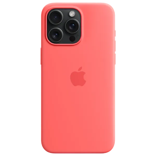 Чехол для смартфона Apple iPhone 15 Pro Max Apple/ MagSafe Back/ TPU/ Гуава Красный photo 3