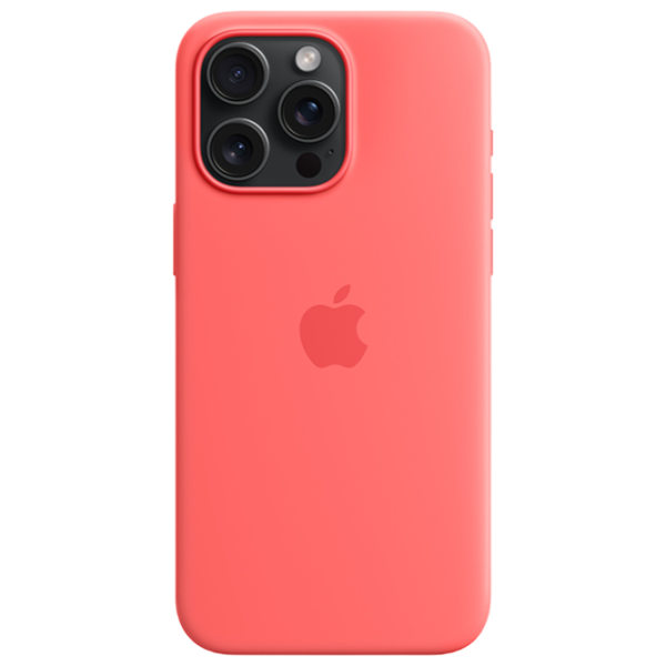 Чехол для смартфона Apple iPhone 15 Pro Max Apple/ MagSafe Back/ TPU/ Гуава Красный photo 3