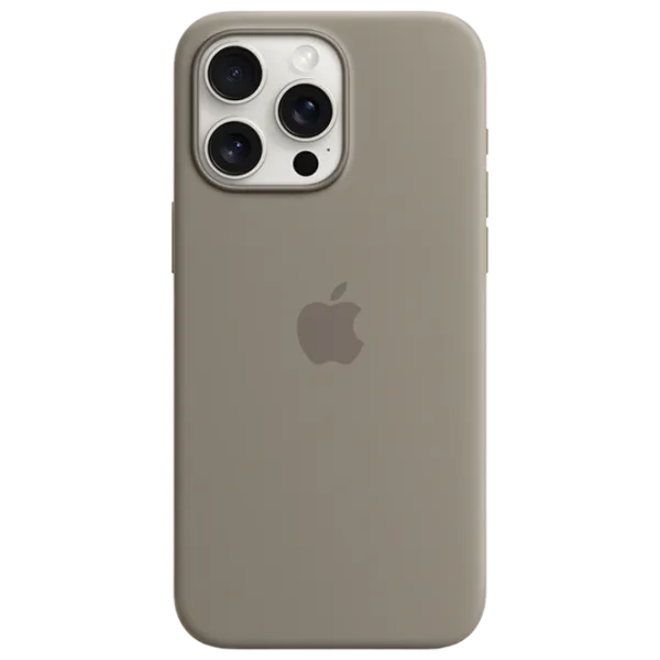 Husă pentru smartphone Apple iPhone 15 Pro Max Apple/ MagSafe Back/ TPU/ Clay Beige photo 2