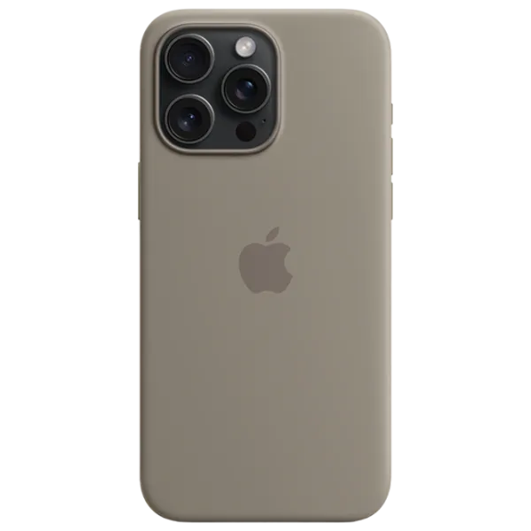Husă pentru smartphone Apple iPhone 15 Pro Max Apple/ MagSafe Back/ TPU/ Clay Beige photo 3
