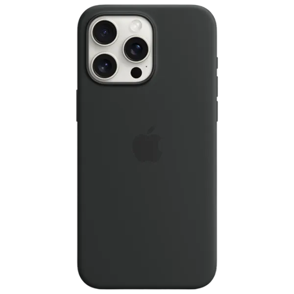 Husă pentru smartphone Apple iPhone 15 Pro Max Apple/ MagSafe Back/ TPU/ Black photo 2 Husă pentru smartphone Apple iPhone 15 Pro Max Apple/ MagSafe Back/ TPU/ Black photo 2