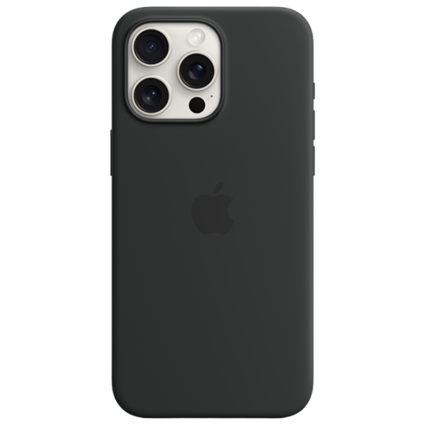 Husă pentru smartphone Apple iPhone 15 Pro Max Apple/ MagSafe Back/ TPU/ Black photo 2 Husă pentru smartphone Apple iPhone 15 Pro Max Apple/ MagSafe Back/ TPU/ Black photo 2