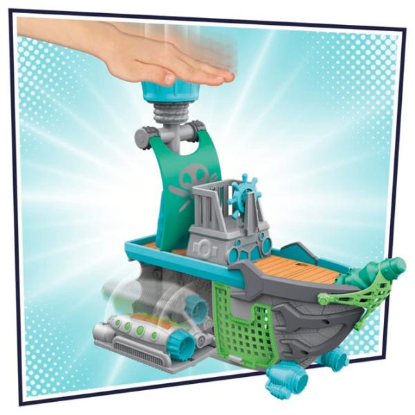 Фигурка Hasbro PJ Masks Sky Pirate Battleship 3+/ Серый photo 4 Фигурка Hasbro PJ Masks Sky Pirate Battleship 3+/ Серый photo 4