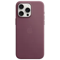 Чехол для смартфона Apple iPhone 15 Pro Max Apple/ MagSafe Back/ FineWoven/ Шелковица Cherry photo 2