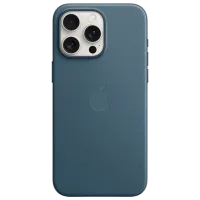 Husă pentru smartphone Apple iPhone 15 Pro Max Apple/ MagSafe Back/ FineWoven/ Pacific Blue photo 2