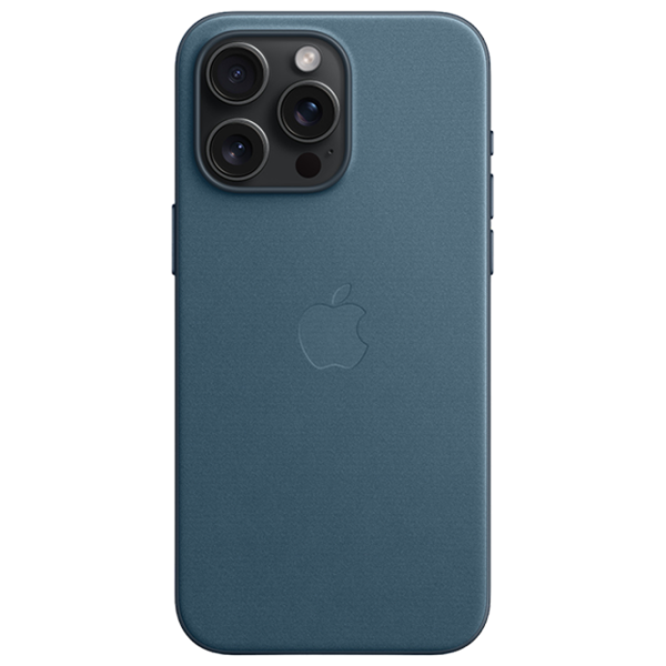 Чехол для смартфона Apple iPhone 15 Pro Max Apple/ MagSafe Back/ FineWoven/ Pacific Синий photo 3 Чехол для смартфона Apple iPhone 15 Pro Max Apple/ MagSafe Back/ FineWoven/ Pacific Синий photo 3