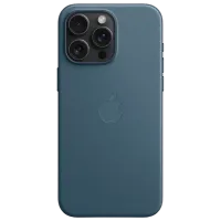 Husă pentru smartphone Apple iPhone 15 Pro Max Apple/ MagSafe Back/ FineWoven/ Pacific Blue photo 3