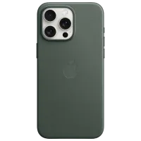 Чехол для смартфона Apple iPhone 15 Pro Max Apple/ MagSafe Back/ FineWoven/ Зелёный photo 2