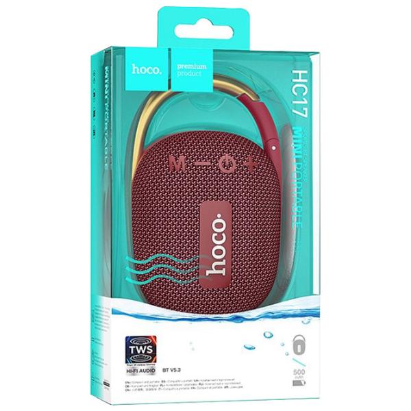 Boxă portabilă Hoco HC17 5 W/ Red photo 3 Boxă portabilă Hoco HC17 5 W/ Red photo 3