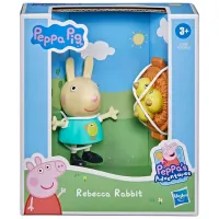 Figurină Hasbro Peppa Pig Rebecca Rabbit 3+/ Multicolor photo 2