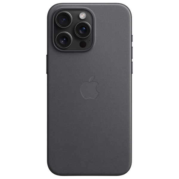 Чехол для смартфона Apple iPhone 15 Pro Max Apple/ MagSafe Back/ FineWoven/ Черный photo 3 Чехол для смартфона Apple iPhone 15 Pro Max Apple/ MagSafe Back/ FineWoven/ Черный photo 3