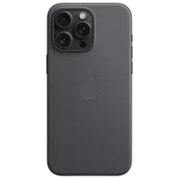 Husă pentru smartphone Apple iPhone 15 Pro Max Apple/ MagSafe Back/ FineWoven/ Black photo 3