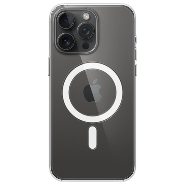 Чехол для смартфона Apple iPhone 15 Pro Max Apple/ MagSafe Back/ PP/ Прозрачный photo 3 Чехол для смартфона Apple iPhone 15 Pro Max Apple/ MagSafe Back/ PP/ Прозрачный photo 3