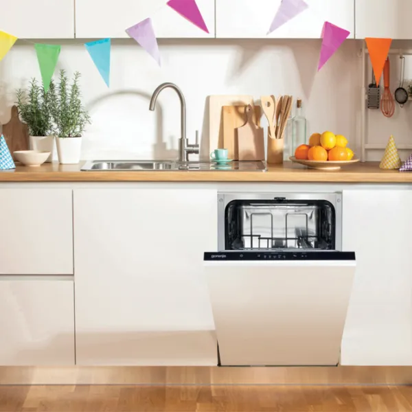 Mașină de spălat vase Gorenje GV520E15 Îngustă/ Black photo 5