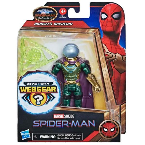 Figurină Hasbro Spider-Man Mystery Web Gear 4+/ Multicolor photo 2 Figurină Hasbro Spider-Man Mystery Web Gear 4+/ Multicolor photo 2