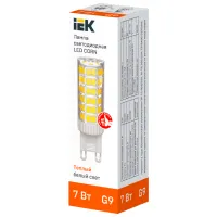 Bec LED IEK LED CORN LLE-CORN-7-230-30-G9 G9/ 7 W/ 3000 K/ 665lm/ White photo 2