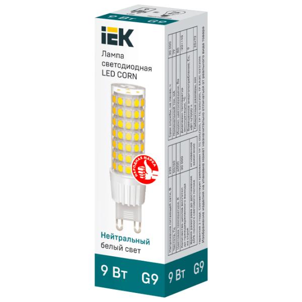 Bec LED IEK LED CORN LLE-CORN-9-230-40-G9 G9/ 9 W/ 4000 K/ 855lm/ White photo 2 Bec LED IEK LED CORN LLE-CORN-9-230-40-G9 G9/ 9 W/ 4000 K/ 855lm/ White photo 2