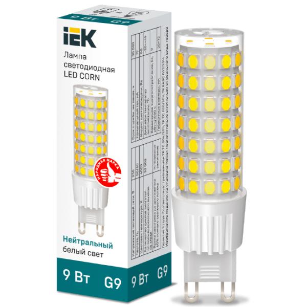 Bec LED IEK LED CORN LLE-CORN-9-230-40-G9 G9/ 9 W/ 4000 K/ 855lm/ White photo 3 Bec LED IEK LED CORN LLE-CORN-9-230-40-G9 G9/ 9 W/ 4000 K/ 855lm/ White photo 3