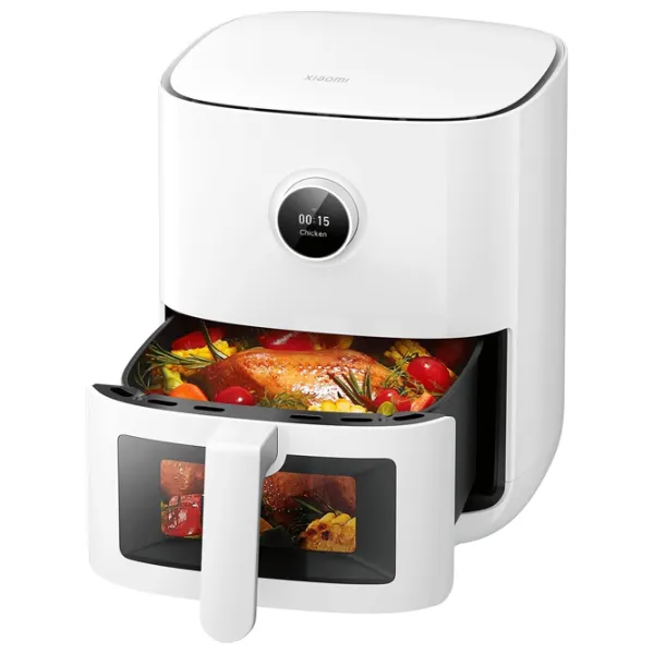 Мульти-печь фритюрница Xiaomi Mi Smart Air Fryer Pro 4L 1600 Вт/ Белый photo 4 Мульти-печь фритюрница Xiaomi Mi Smart Air Fryer Pro 4L 1600 Вт/ Белый photo 4