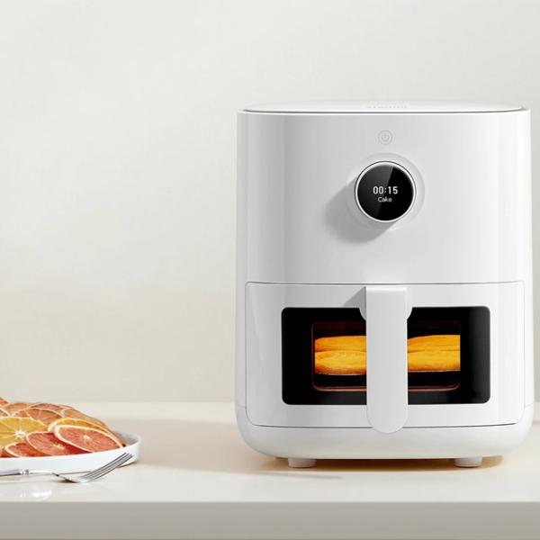 Мульти-печь фритюрница Xiaomi Mi Smart Air Fryer Pro 4L 1600 Вт/ Белый photo 6 Мульти-печь фритюрница Xiaomi Mi Smart Air Fryer Pro 4L 1600 Вт/ Белый photo 6