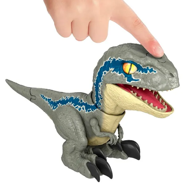 Интерактивная игрушка Mattel Jurassic World Динозавр GWY55 4+/ Синий Серый photo 5