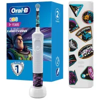 Periuță de dinți electrică Braun Kids Vitality D100 Lightyear 2D / Purple photo 2
