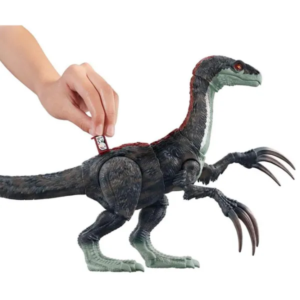 Фигурка Mattel Jurassic World Теризинозавр 4+/ Серый photo 4 Фигурка Mattel Jurassic World Теризинозавр 4+/ Серый photo 4