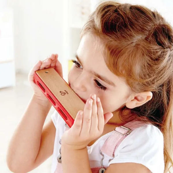 Jucărie muzicală Hape Blues Harmonica E0616A 3+/ Red photo 3 Jucărie muzicală Hape Blues Harmonica E0616A 3+/ Red photo 3
