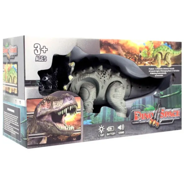 Фигурка Icom Poland Dino Space Трицератопс 3+/ Серый photo 3