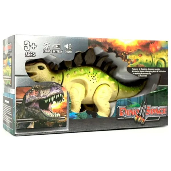 Фигурка Icom Poland Dino Space Динозавр 3+/ Ярко-зелёный photo 2