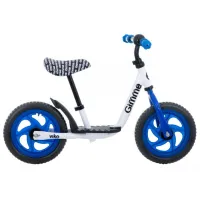 Bicicletă fără pedale Kikka Boo Viko 11" Metal/ Blue White photo 2