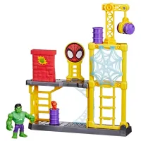 Figurină Hasbro Avengers Playset Hulk Smash Yard 3+/ Green photo 2