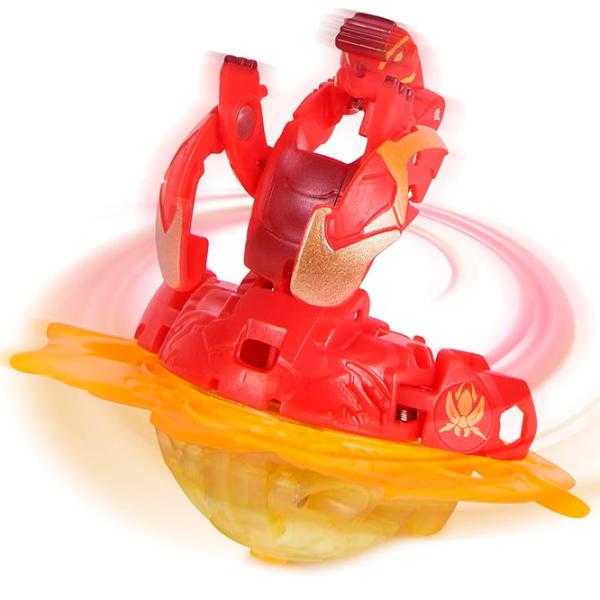 Set jucării Bakugan Battle Pack BakuTin 3S1 6067046 5+/ Multicolor Red photo 3