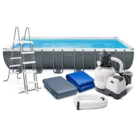 Piscină Intex Metal Ultra XTR Frame 26364 31805 l/ Cu cadru/ Gray photo 2