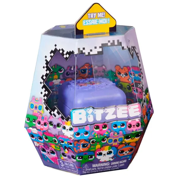 Цифровой питомец Spinmaster Bitzee Interactive Digital Pet 6067790 5+/ Разноцветный Фиолетовый photo 2