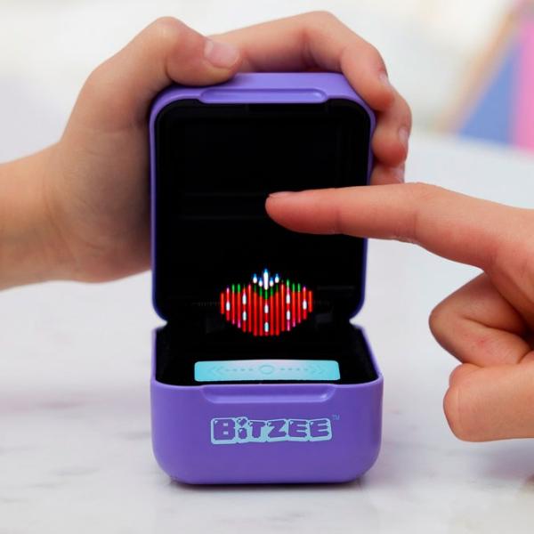 Цифровой питомец Spinmaster Bitzee Interactive Digital Pet 6067790 5+/ Разноцветный Фиолетовый photo 6