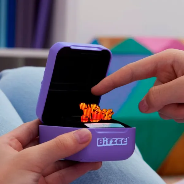 Цифровой питомец Spinmaster Bitzee Interactive Digital Pet 6067790 5+/ Разноцветный Фиолетовый photo 7