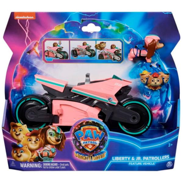 Figurină Spin Master Paw Patrol Liberty Vehiculul Viitorului 3+/ Pink photo 2 Figurină Spin Master Paw Patrol Liberty Vehiculul Viitorului 3+/ Pink photo 2