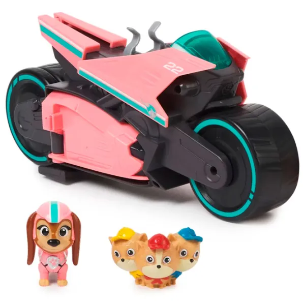 Figurină Spin Master Paw Patrol Liberty Vehiculul Viitorului 3+/ Pink photo 5 Figurină Spin Master Paw Patrol Liberty Vehiculul Viitorului 3+/ Pink photo 5