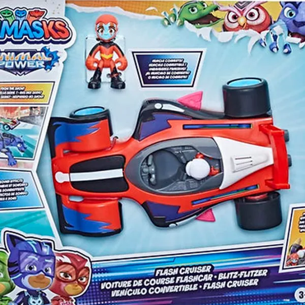 Машинка Hasbro Playset Transforming Flashcar F5206 Синий Разноцветный photo 5 Машинка Hasbro Playset Transforming Flashcar F5206 Синий Разноцветный photo 5