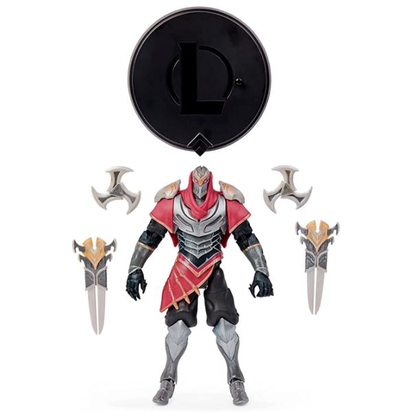 Figurină Spin Master League of Legends Zed 12+/ Gray photo 5 Figurină Spin Master League of Legends Zed 12+/ Gray photo 5