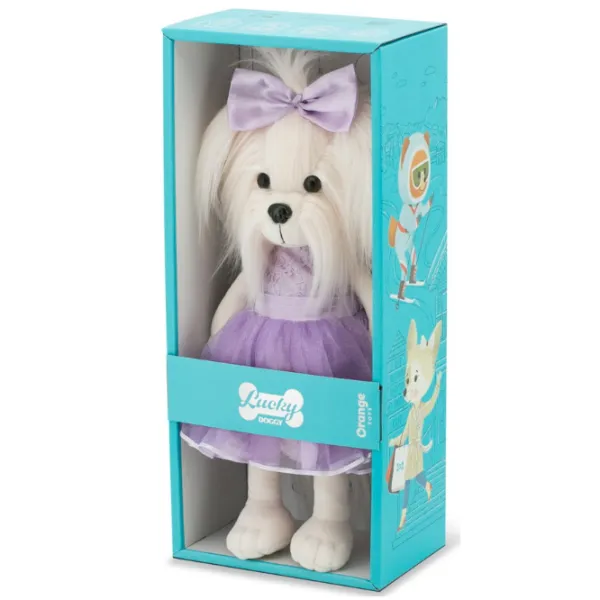 Jucărie moale Orange Toys Lucky Mimi Lilac 4752218011823 3+/ White photo 5 Jucărie moale Orange Toys Lucky Mimi Lilac 4752218011823 3+/ White photo 5