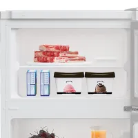 Frigider Beko RDSA180K30WN cu congelator sus 176 l / 124 cm / White photo 4