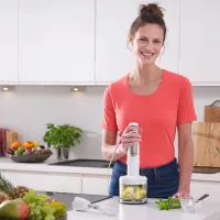 Blender de mână Braun MQ7035IWH 1000 W / White photo 5