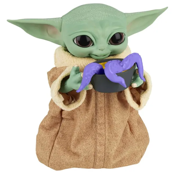 Figurină Hasbro Star Wars Galactic Snackin' Grogu 3+/ Brown photo 2 Figurină Hasbro Star Wars Galactic Snackin' Grogu 3+/ Brown photo 2