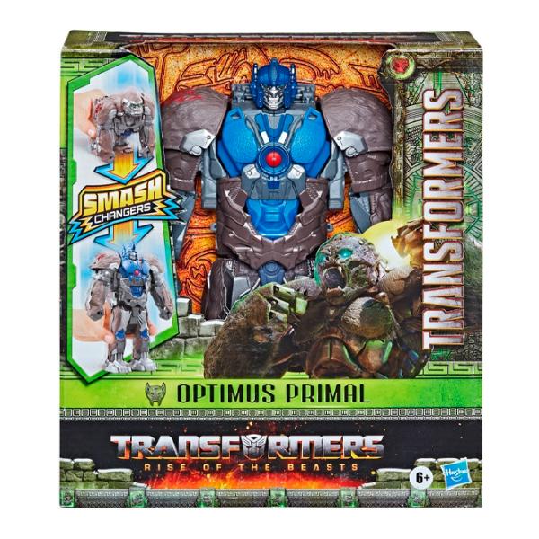 Фигурка Hasbro Transformers MV7 Smash Changers Optimus Primal 6+/ Серый photo 5 Фигурка Hasbro Transformers MV7 Smash Changers Optimus Primal 6+/ Серый photo 5