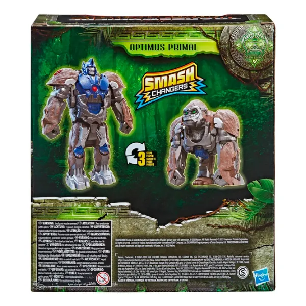 Фигурка Hasbro Transformers MV7 Smash Changers Optimus Primal 6+/ Серый photo 6 Фигурка Hasbro Transformers MV7 Smash Changers Optimus Primal 6+/ Серый photo 6