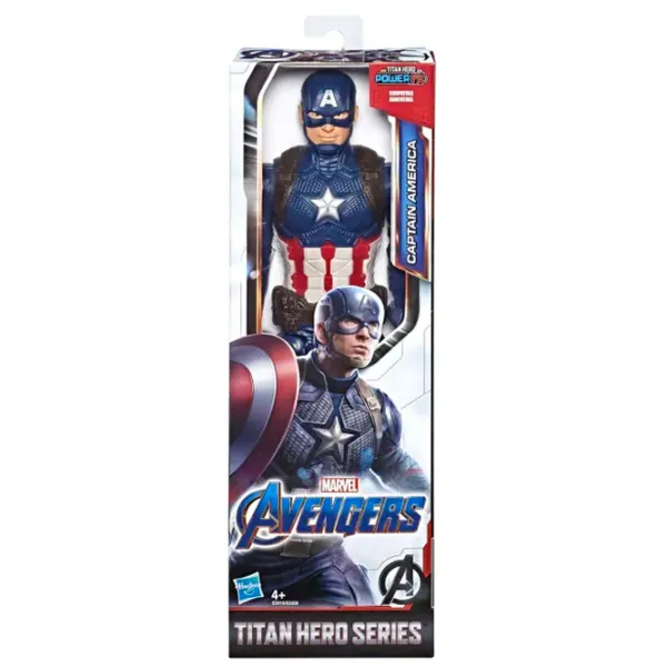 Figurină Hasbro AVN Titan Hero Captain America 4+/ Multicolor photo 3 Figurină Hasbro AVN Titan Hero Captain America 4+/ Multicolor photo 3