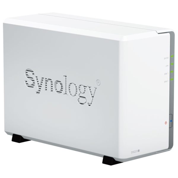 NAS Synology DS223j Белый photo 6